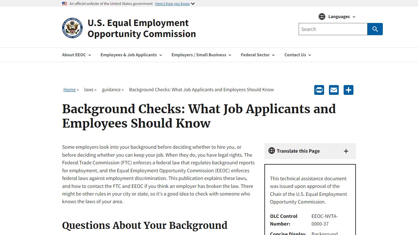 Background Checks: What Job Applicants and Employees Should Know